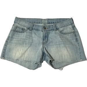 Old Navy (6) Light Wash Diva Surf Cut Off Raw Hem Shorts Summer 2013 Release